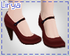 Red Tea Party Shoes