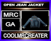 OPEN JEAN JACKET