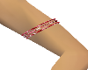 ruby strand armband