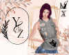 LY Backless Hoody Kitty