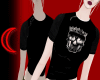 ☾ Female skull t-shirt