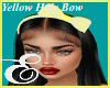 YELLOW HAIR BOW ℰ