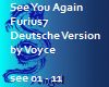 See you Again Deutsch