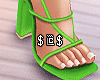 🌴Palmer Green Heels