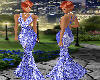 NR SL Elegant Blue Gown
