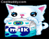 Kitty cat milk