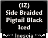 (IZ) Pigtail Black Iced