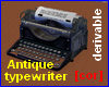 [cor] Antique typewriter