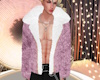 pink winter coat