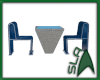 2 seat table