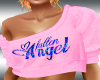 Fallen Angel Pink Top