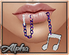 Music Lip chain