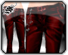 *S Leather Red Pants|S