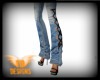 Balck Ribbon Jeans