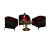 Red Elegant Club Chair