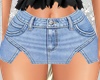 Y*Mini Skirt Blue