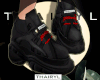 !A's Black Thai Sneakers
