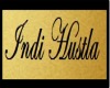 Indi's desk sign