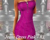 Jeans Dress Pink - RL
