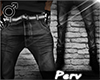P| Black Slim Jeans