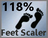 Feet Scaler 118% M A