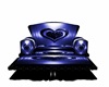 Blue Heart Family Chair