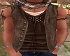 cowboy vest & scarf