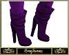 Scrunch Boots Purple