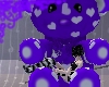 Purple cuddle bear