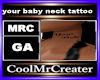 your baby neck tattoo