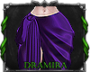 Drape Skirt - Purple