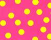 Polka Dot Pink/Ylw Claws