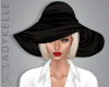 LK| Black Raffia Hat