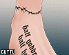 FEET + TATTOO  $