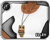 !E Owl necklace [long]