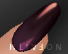 ! Aubergine Gleam Nails