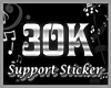 SINZ SUPPORT STICKER 30K