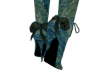 LAM Boots Blue Teal