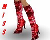 Sparkle Red Boots