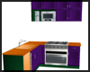 Funky Colors Kitchenette