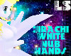 Jirachi Nub Hands White