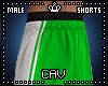Green Basketball Shorts