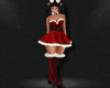 Ms Santa Dress - Red