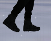 (M) Black low boots