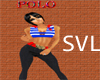 SVL*Polo Jeans Red Belt