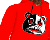 red BAWS hoodie