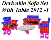 Derivable Sofa Set 2012a