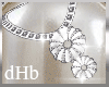 two white accessory dHb