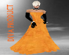 PF Orange  w/Black Gown