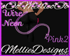 [M]Wire Neon Tail~Pink2